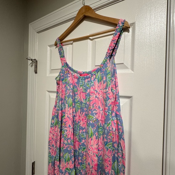Lilly Pulitzer Loro Midi Tiered Dress - Picture 2 of 6